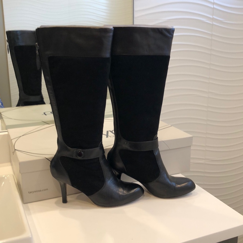 Taryn by Taryn Rose suede and leather boots